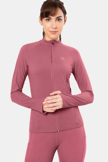 Buy Amante Anti Microbial Fitted Jacket - Heather Rose